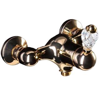 Смеситель для душа Boheme Crystal золото 284-CRST